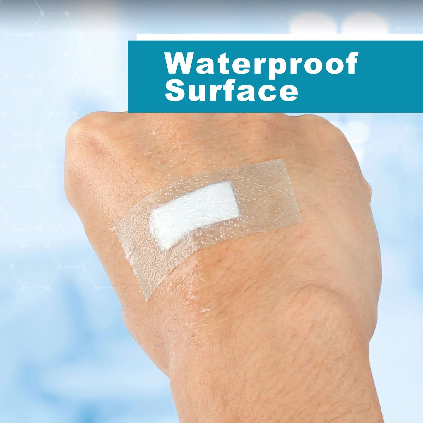 LotFancy Medical Silicone Tape, 4 Rolls 1”×5.5 Yds, Waterproof Adhesive Surgical Tape for First Aid