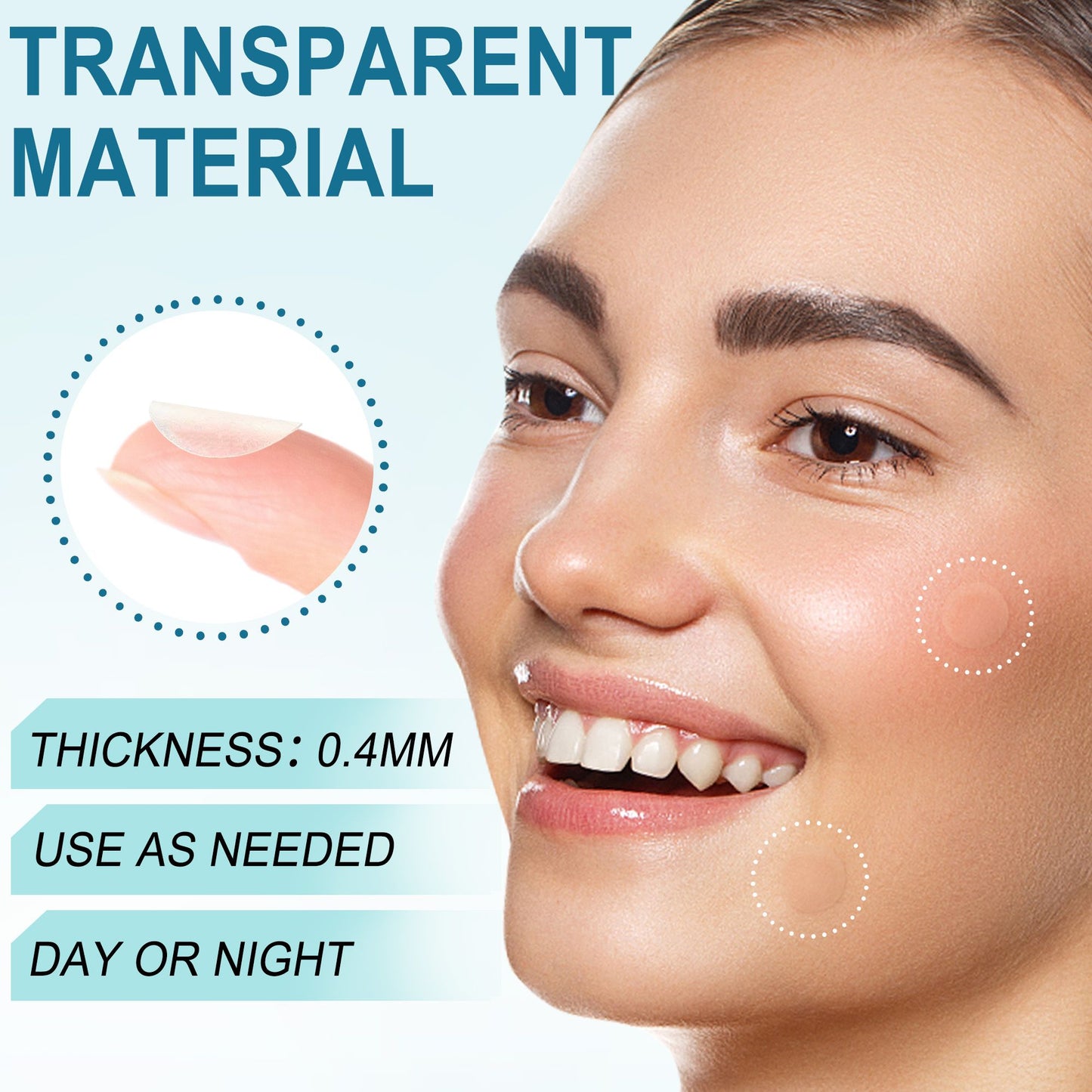 LotFancy Acne Patches, Hydrocolloid Pimple Patches for Face, Clear Zit Stickers for Blemishes, Spots, Skin Acne Dots Treatment