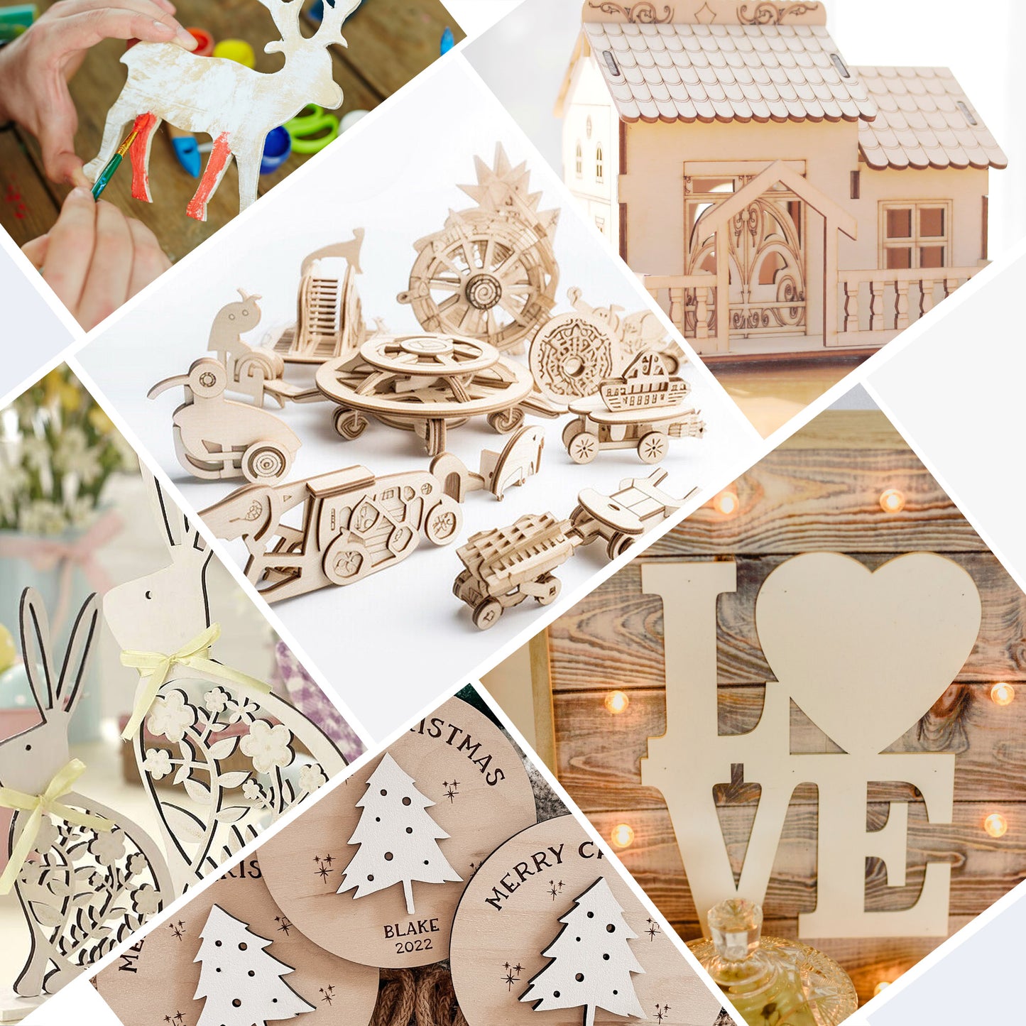 LotFancy Basswood Sheets for Craft, 12 Pack