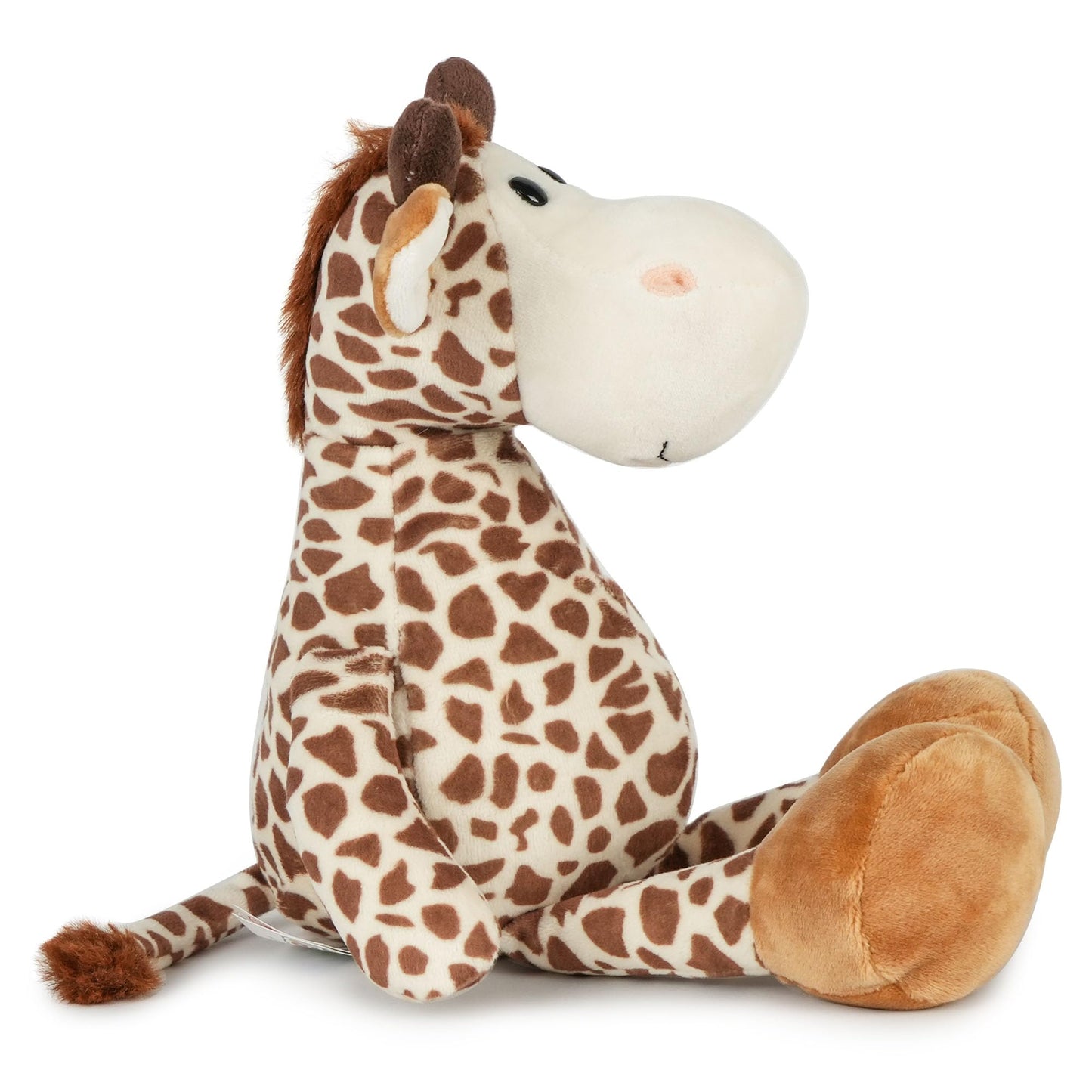 BenBen Giraffe Stuffed Animal, 12in Baby Giraffe Plush Toys Easter Gift for Kids Boys Girl, Brown