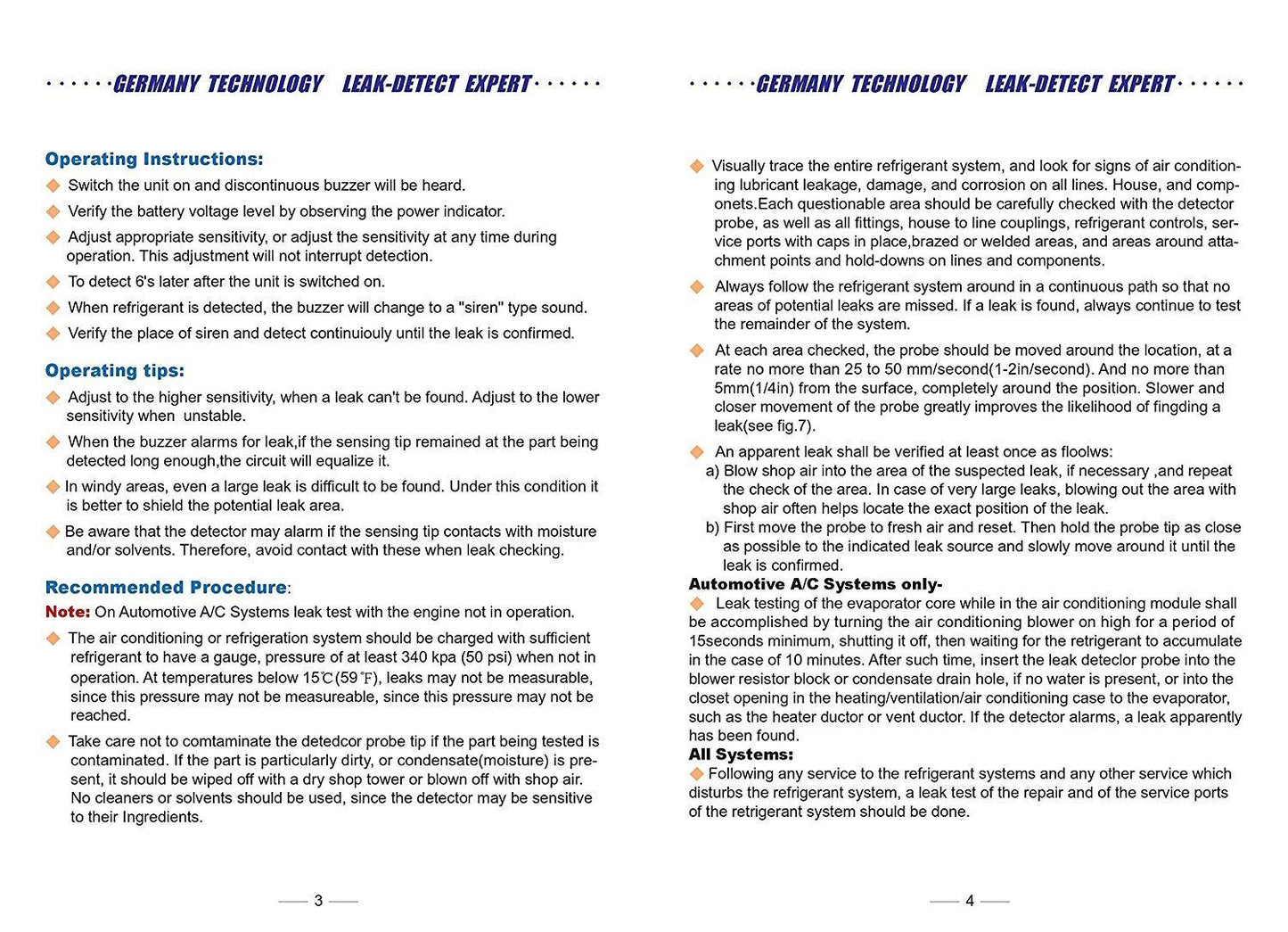 LotFancy Freon Leak Detector for Halogen Gas Leakage, Refrigerant HVAC Leak Detector for CFCs HCFCs HFCs R134a R1234yf R410a R22 R11 Tester, High Accuracy, with Indicator Light