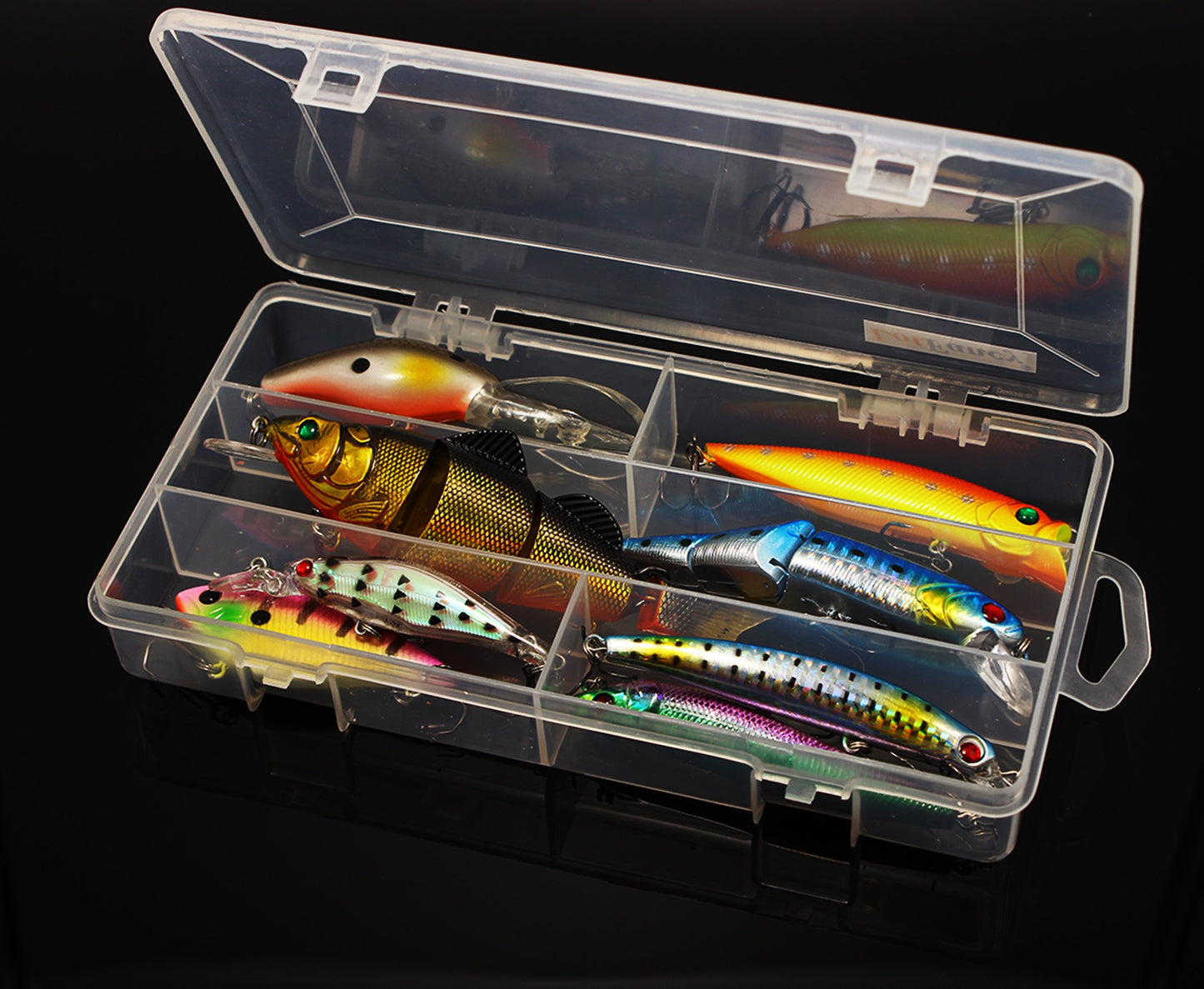 LotFancy Metal Fishing Lures Treble Hooks Assorted Inline Spinner Baits & Spoons Bass Salmon Trout Freshwater