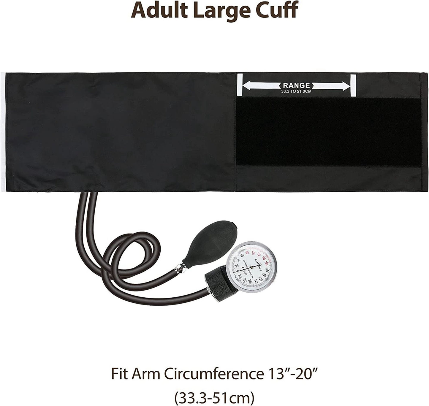 LotFancy Aneroid Sphygmomanometer, Professional Manual Blood Pressure Monitor