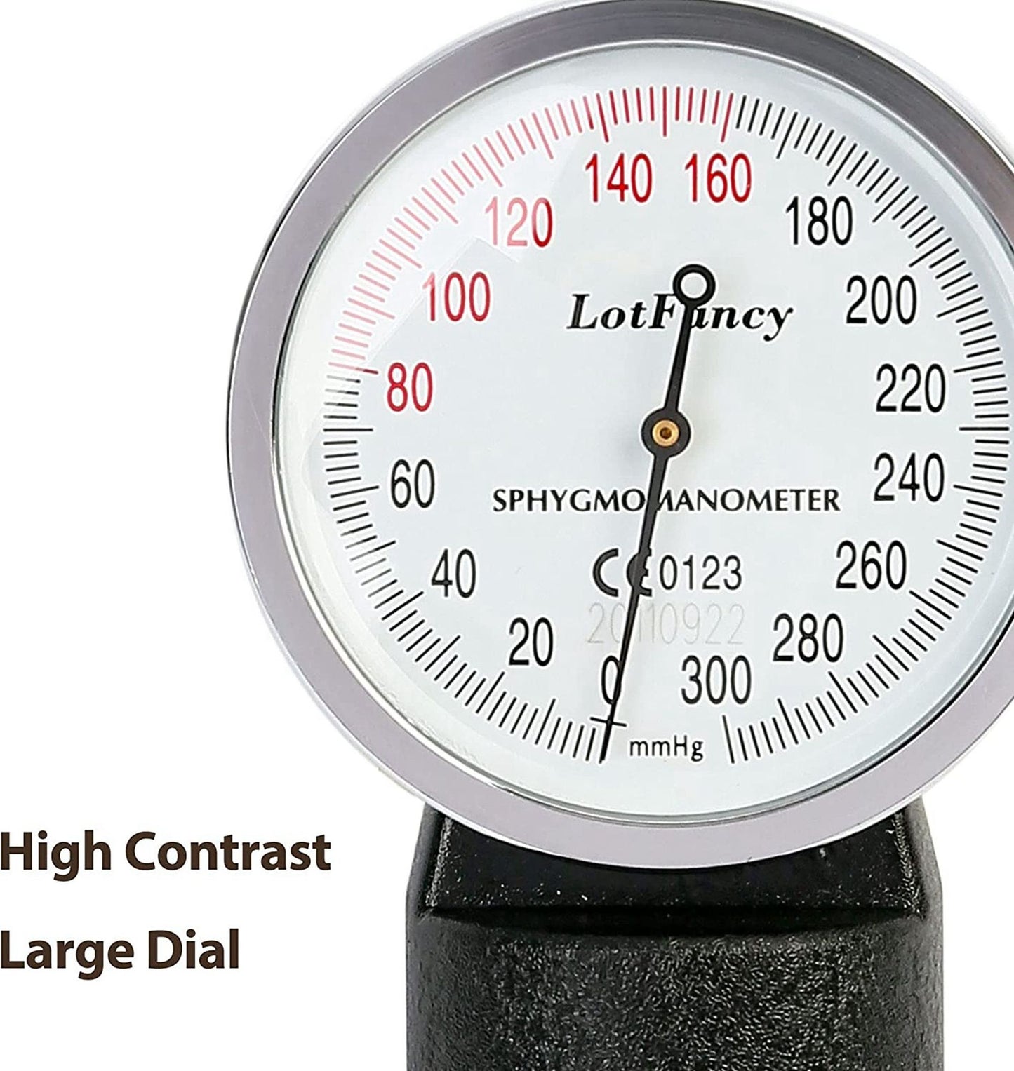 LotFancy Aneroid Sphygmomanometer, Professional Manual Blood Pressure Monitor