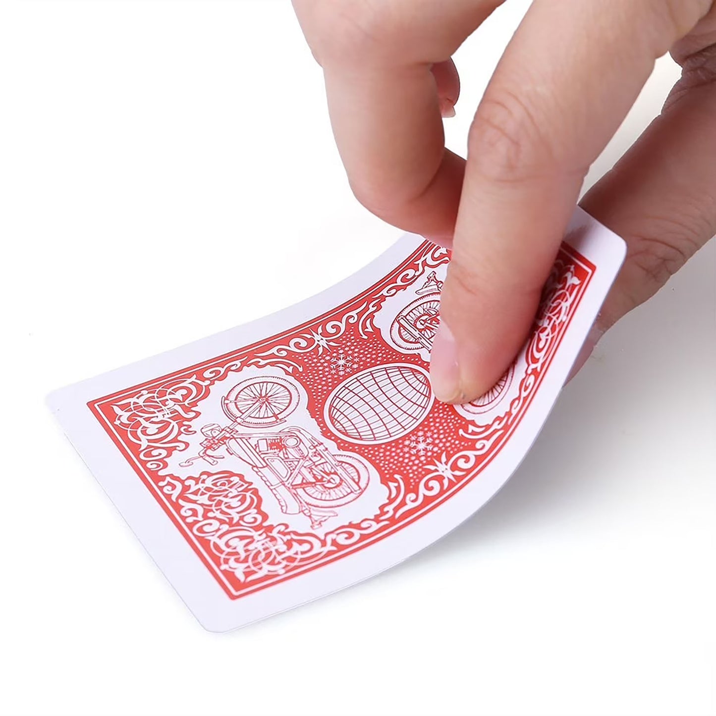 LotFancy Playing Cards, 2 Pack, Decks of Cards, Poker Size Standard Index, Blue and Red
