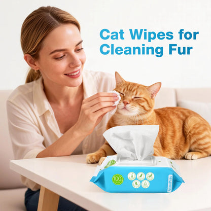 Prime Pets Pet Wipes for Dogs & Cats, 500 Ct, Dog Wipes for Paws and Butt, Deodorizing Puppy Wipes