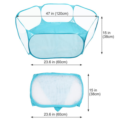 Prime Pets Play Pen for Small Pets, Dog Cat Playpen for Puppy, Small Animals Tent Cage
