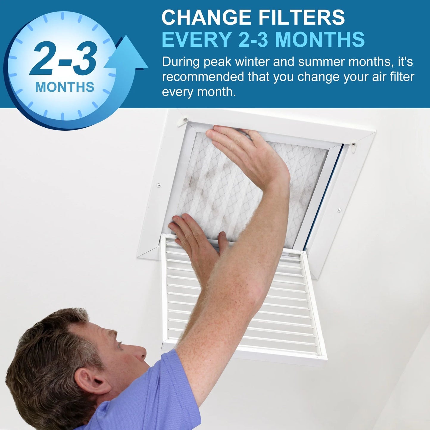 LotFancy 14x14x1 Air Filters, 4 Pack, MERV 11 Pleated HVAC AC Furnace Filters