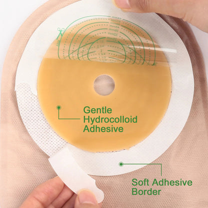 LotFancy Colostomy Bag, 20 Pack Ostomy Bag, One-Piece Drainable Pouches with Closure for Colonoscopy
