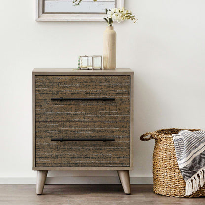 LotFancy Peel and Stick Wallpaper, 23.6 x 118 in, Retro Gold with Streak, Removable Contact Paper