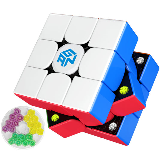 GAN 356 M 3x3 Magnetic Speed Cube, GAN Cube, 3x3x3 Magic Cube, Stickerless