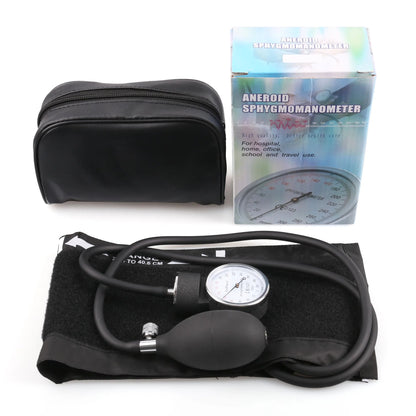 LotFancy Aneroid Sphygmomanometer, Manual Blood Pressure Monitor with Universal Cuff 10" to 16"
