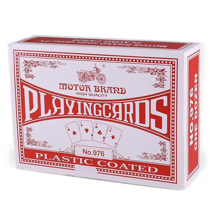 LotFancy Playing Cards, 2 Pack, Decks of Cards, Poker Size Standard Index, Blue and Red