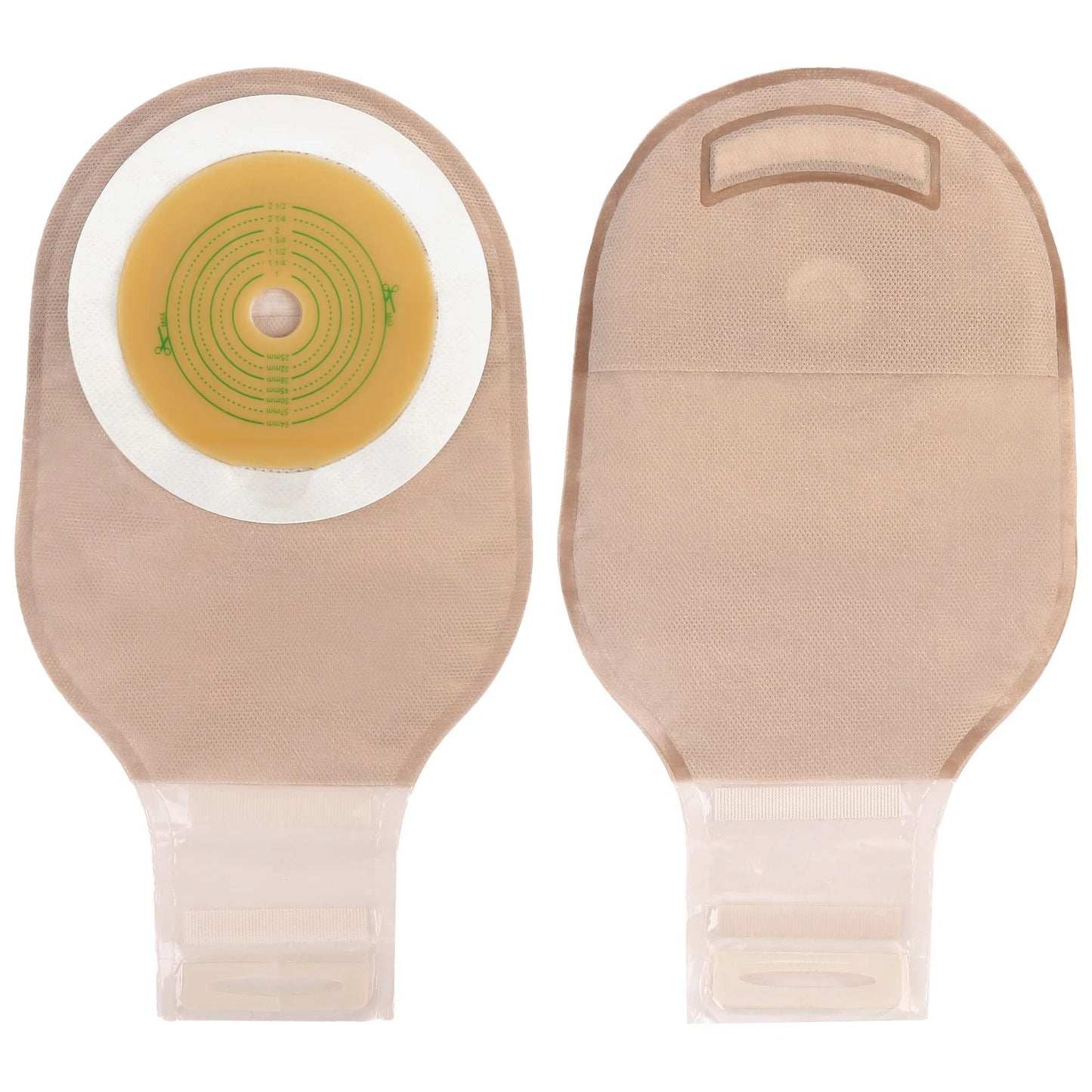 LotFancy Colostomy Bag, 20 Pack Ostomy Bag, One-Piece Drainable Pouches with Closure for Colonoscopy