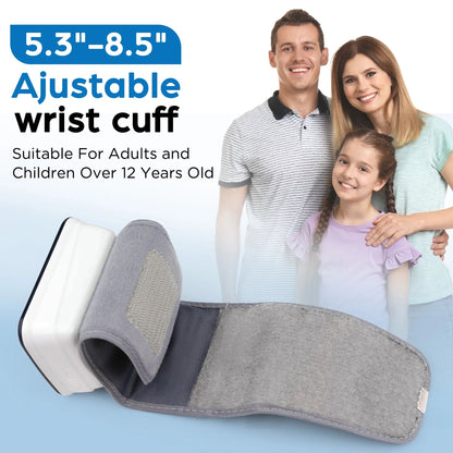 LotFancy Blood Pressure Cuff Wrist, Wrist Blood Pressure Monitor for Home Travel Use