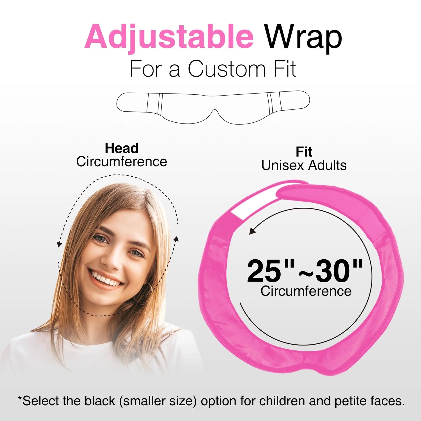 LotFancy Face Ice Pack Wrap with 4 Hot Cold Therapy Gel Packs for Wisdom Teeth, TMJ, TMD, Chin