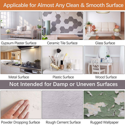 LotFancy Marble Wallpaper,  Glossy Peel and Stick Contact Paper, Removable Gray/White Granite Film Roll, Waterproof Adhesive Vinyl Wrap for Countertop Bathroom Furniture Renovation