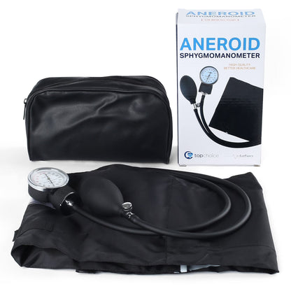 LotFancy XXL Manual Blood Pressure Cuff Adult, Thigh BP Cuff 16"-26", Aneroid Sphygmomanometer