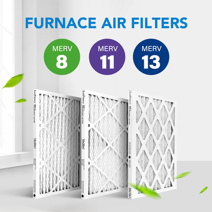 LotFancy 10x20x1 Air Filters, 4 Pack, MERV 8 Pleated HVAC AC Furnace Filters