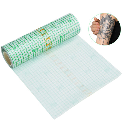 LotFancy Tattoo Aftercare Bandage, 6" x 2 Yards, Clear Waterproof Film Dressing for Tattoo Supplies