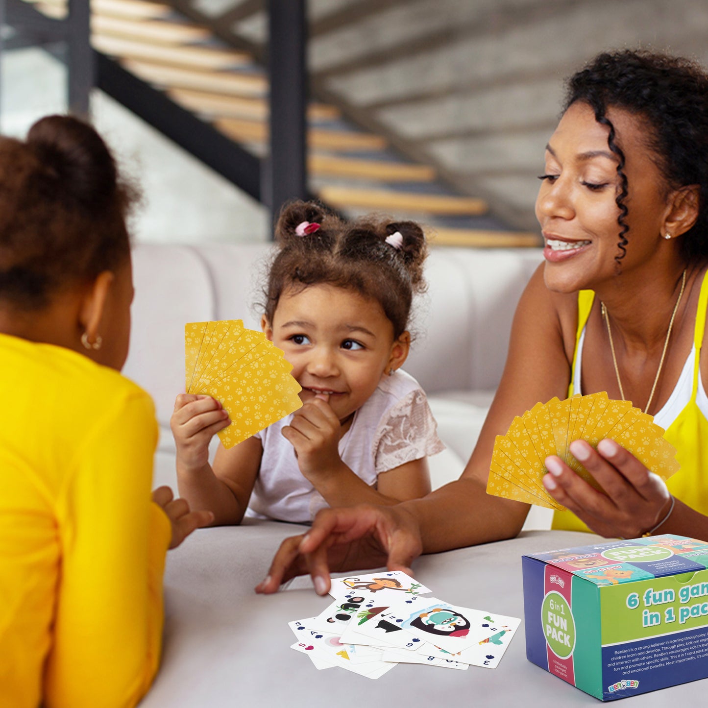 LotFancy Card Games for Kids Family Game Night PMT