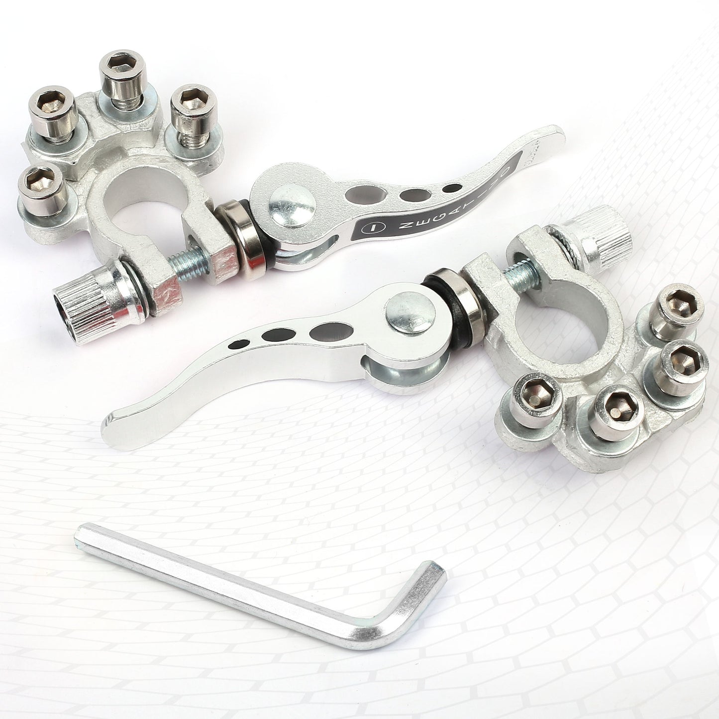 LotFancy Battery Terminal Connectors, Quick Release Disconnect Car Battery Terminal, Positive Negative for SAE/JIS Type A Posts