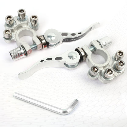 LotFancy Battery Terminal Connectors, Quick Release Disconnect Car Battery Terminal, Positive Negative for SAE/JIS Type A Posts