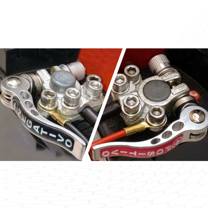 LotFancy Battery Terminal Connectors, Quick Release Disconnect Car Battery Terminal, Positive Negative for SAE/JIS Type A Posts