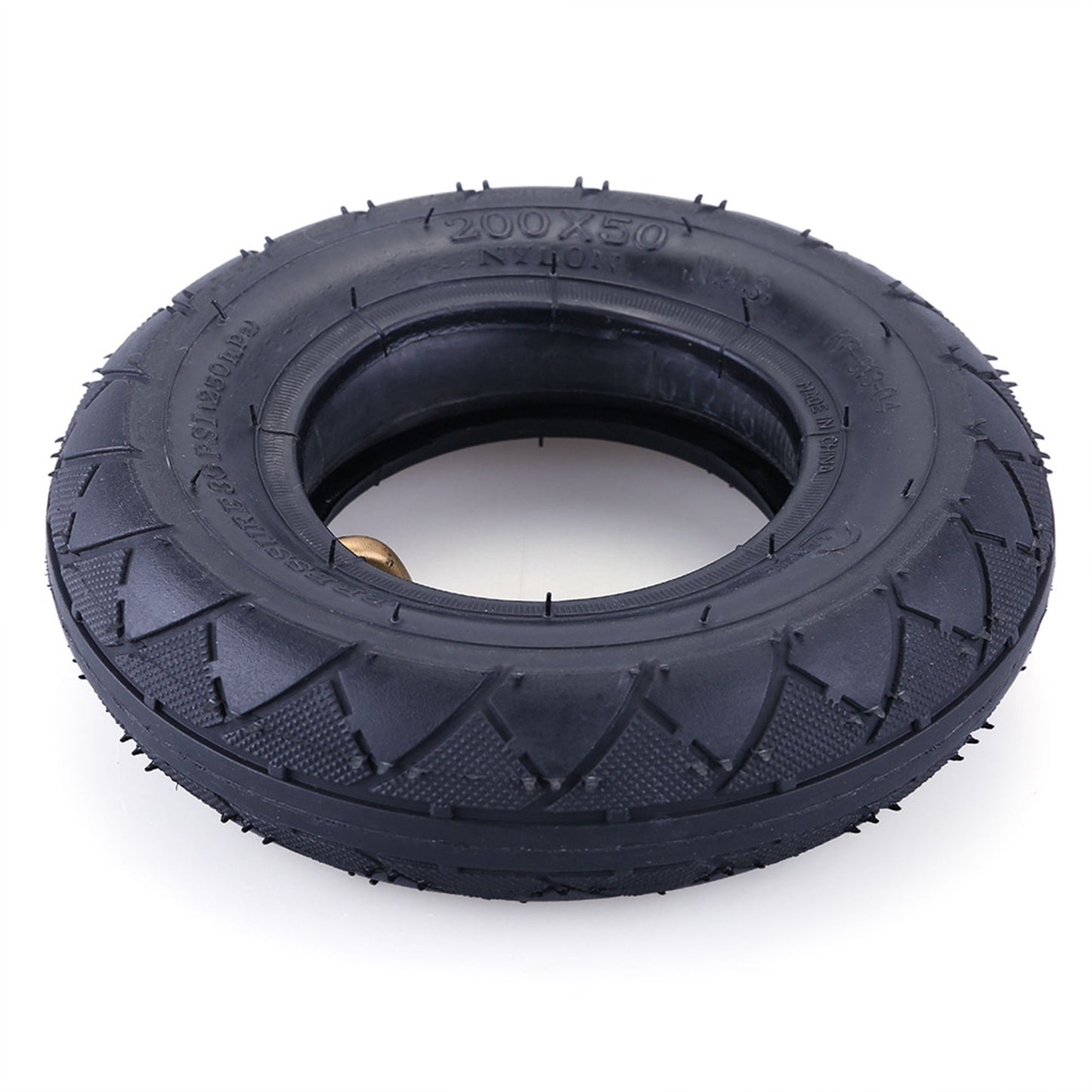 200X50 Tire & Inner Tube Set, 8" x 2" Electric Scooter Tube for Razor E100, E150, E200, Power Core E100, Dune Buggy