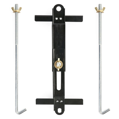 LotFancy Adjustable Battery Hold Down, Universal Battery Bracket with J Hook, Battery Tie Down Kit
