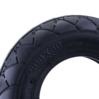 200X50 Tire & Inner Tube Set, 8" x 2" Electric Scooter Tube for Razor E100, E150, E200, Power Core E100, Dune Buggy