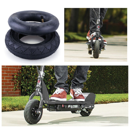 200X50 Tire & Inner Tube Set, 8" x 2" Electric Scooter Tube for Razor E100, E150, E200, Power Core E100, Dune Buggy