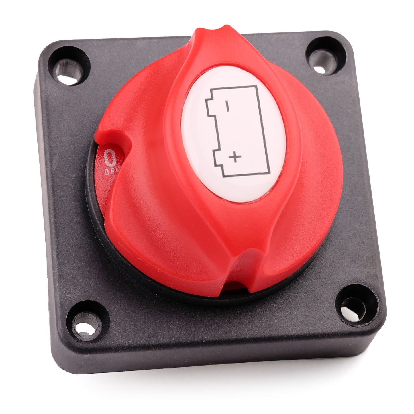 Battery Switch, 12V 24V 48V Battery Disconnect Master Cutoff Switch for Marine Boat RV ATV UTV Vehicles, Waterproof Heavy Duty Battery Isolator Switch (On/Off)