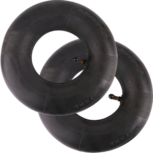 LotFancy 4.10/3.50-6 4.10/3.50-4" Inner Tube,  Replacement Tube for Hand Truck, Dolly, Hand Cart, Utility Wagon, Utility Carts, Garden Cart, Snowblower, Lawn Mower, Wheelbarrow, Generator and More