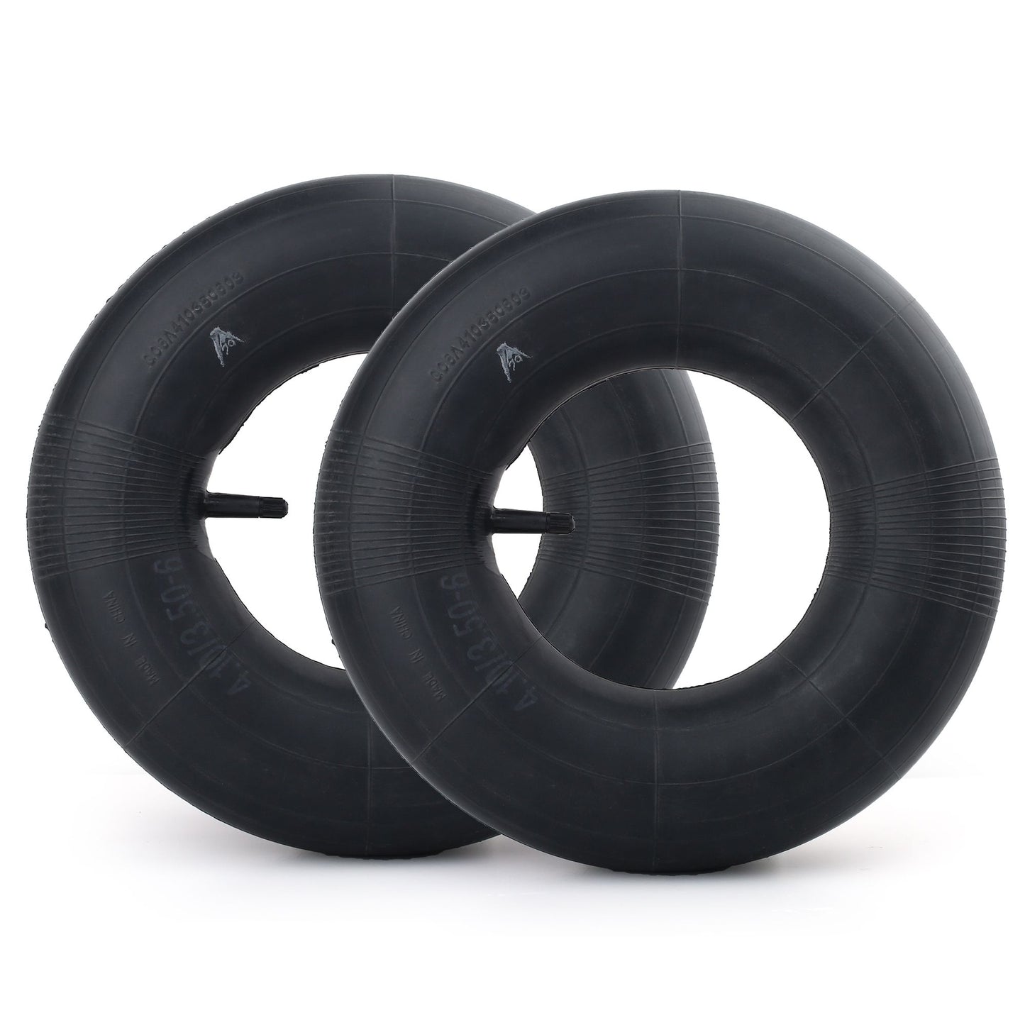 LotFancy 4.10/3.50-6 4.10/3.50-4" Inner Tube,  Replacement Tube for Hand Truck, Dolly, Hand Cart, Utility Wagon, Utility Carts, Garden Cart, Snowblower, Lawn Mower, Wheelbarrow, Generator and More