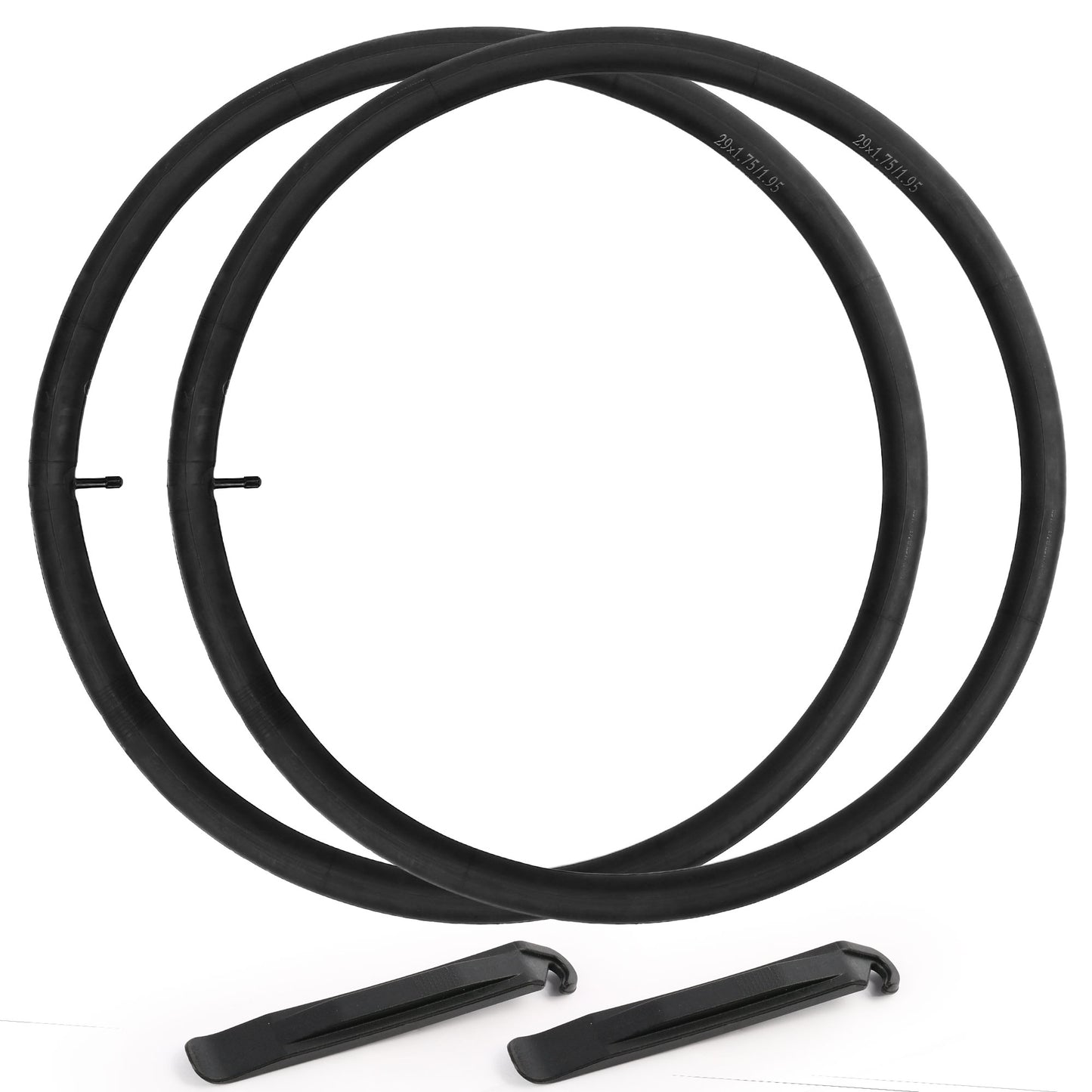 LotFancy 2Pcs 29 x 1.75/1.95 Bicycle Inner Tubes for Mountain Bike, 32mm Schrader Valve