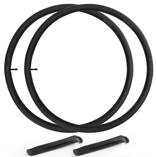 LotFancy 2Pcs 29 x 1.75/1.95 Bicycle Inner Tubes for Mountain Bike, 32mm Schrader Valve