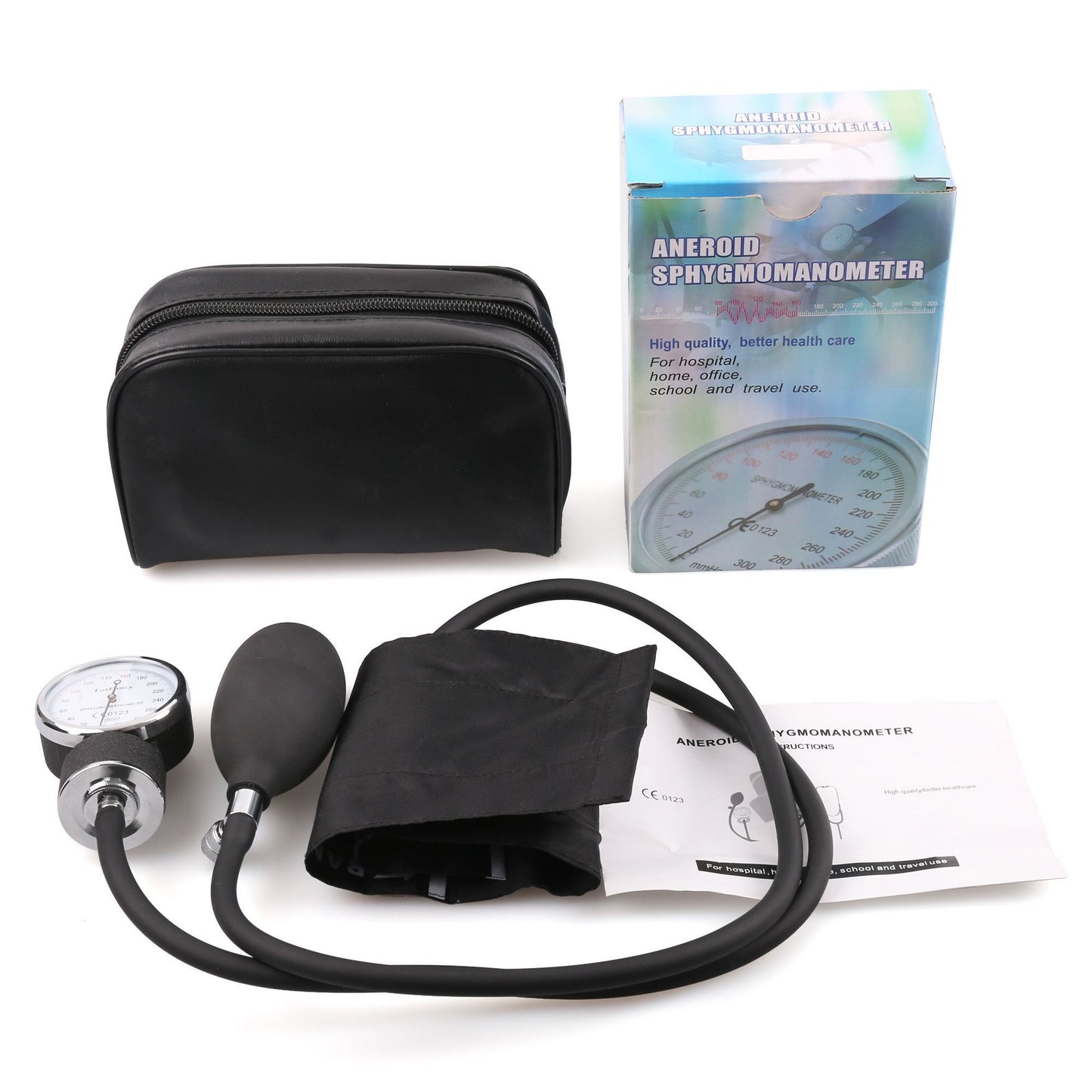 LotFancy Aneroid Sphygmomanometer, Professional Manual Blood Pressure Monitor