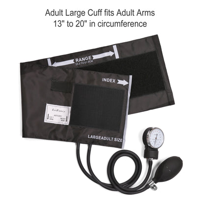 LotFancy Aneroid Sphygmomanometer, Professional Manual Blood Pressure Monitor