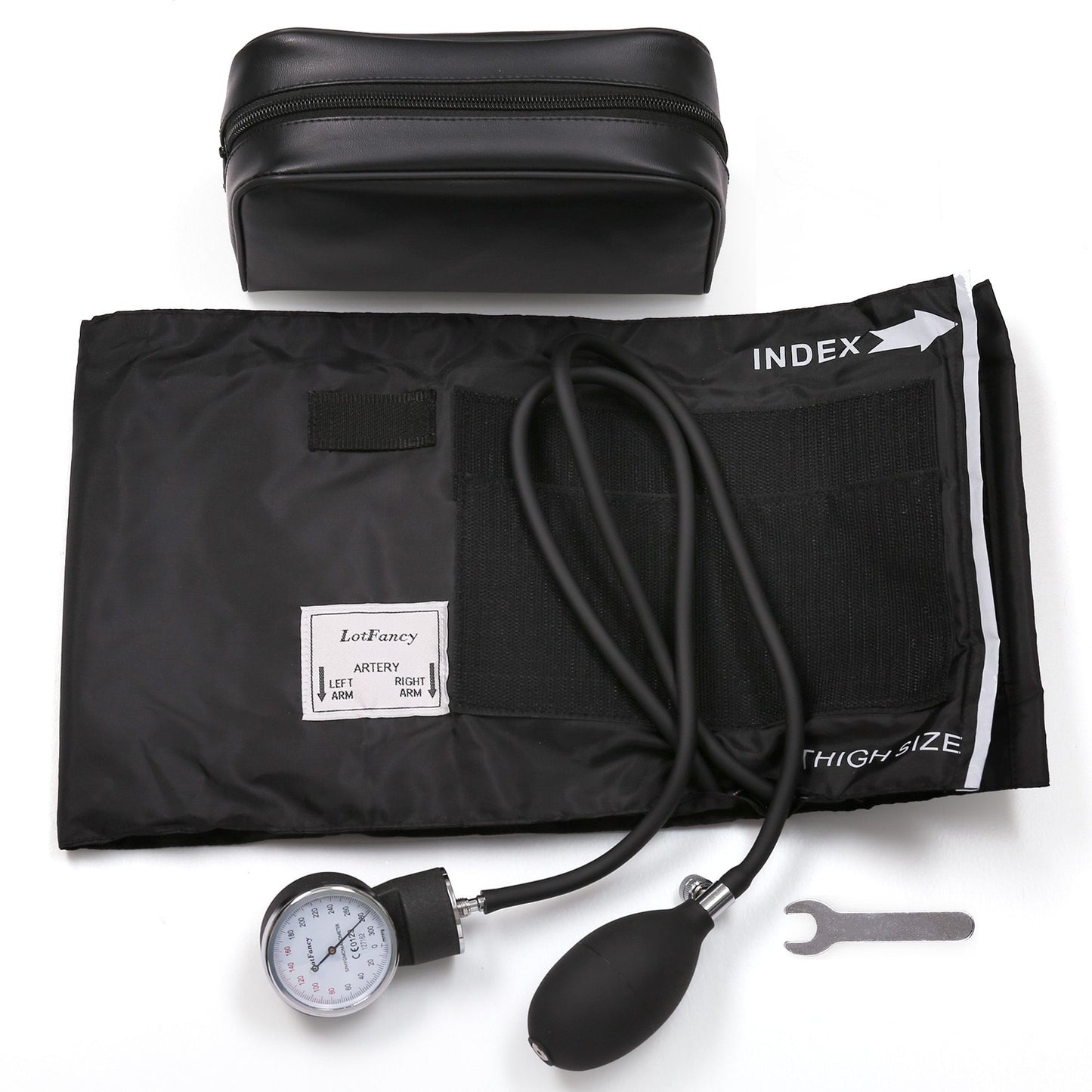 LotFancy Aneroid Sphygmomanometer, Professional Manual Blood Pressure Monitor