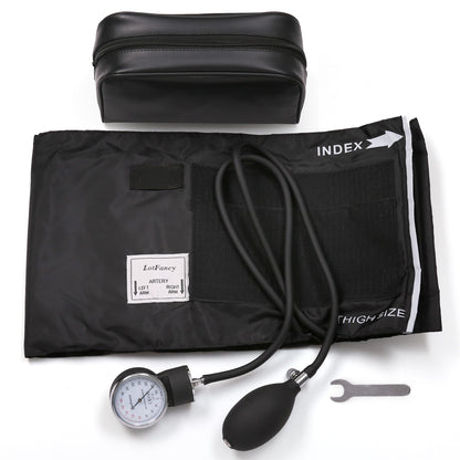 LotFancy Aneroid Sphygmomanometer, Professional Manual Blood Pressure Monitor