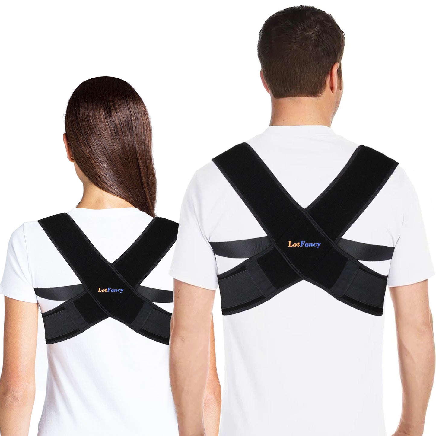 LotFancy Posture Corrector for Women Men and Kids