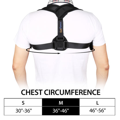 LotFancy Posture Corrector for Women Men and Kids, Adjustable and Comfortable