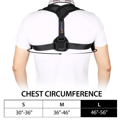 LotFancy Posture Corrector for Women Men and Kids, Adjustable and Comfortable