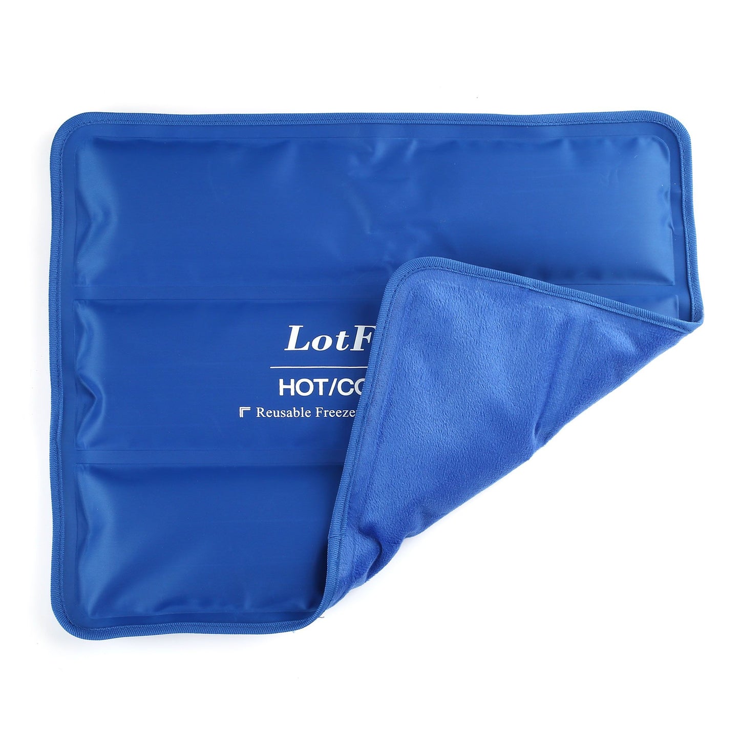 LotFancy Ice Pack for Injuries, Reusable Hot Cold Pack for Therapy, Cooling or Heating Pad for First Aid, Back Shoulder Neck Head Feet Pain Relief PMT