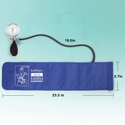 LotFancy Aneroid Sphygmomanometer, Professional Manual Blood Pressure Monitor