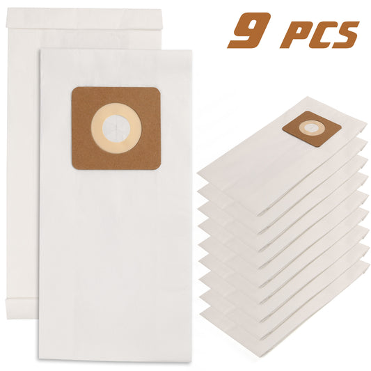 LotFancy 9PCS Upright Type Micro Filtration Vacuum Cleaner Dust Bags for Powerglide Powerforce Bissell Style 1 & 7 Paper Bag