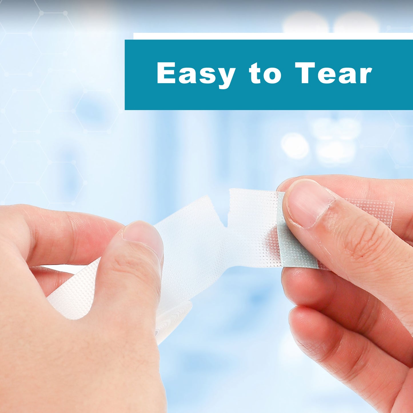 LotFancy Transparent Medical Tape, 12 Rolls 1 in x 10 Yards PE First Aid Tape