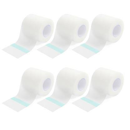 LotFancy Transparent Medical Tape, 6 Rolls 2 in x 10 Yards PE First Aid TapeLotFancy Transparent Medical Tape, 6 Rolls 2 in x 10 Yards PE First Aid Tape