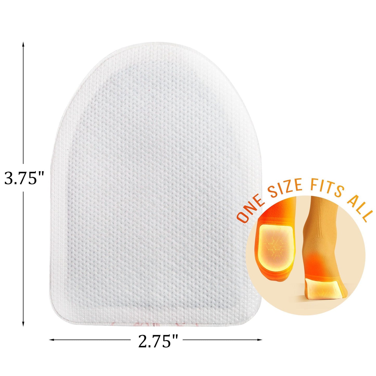 LotFancy 22 Pairs Toe Feet Warmers, Air-Activated Adhesive Warmers for Shoes and Boots